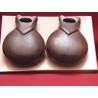 Castañuela semi profesional lacado marrón medida nº 6